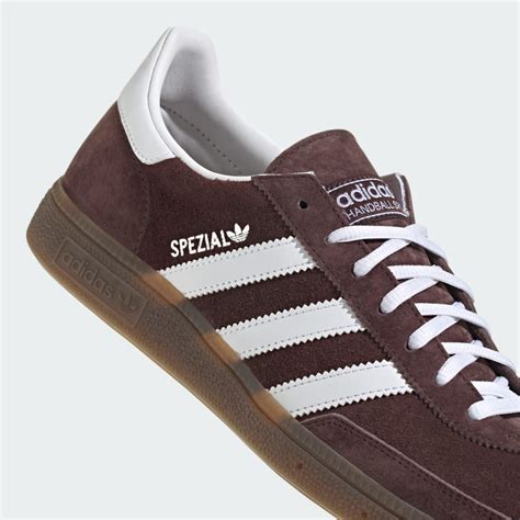 Adidas brown handball shoes